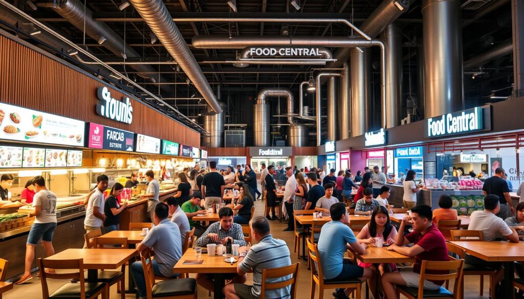 Food Central ambiance